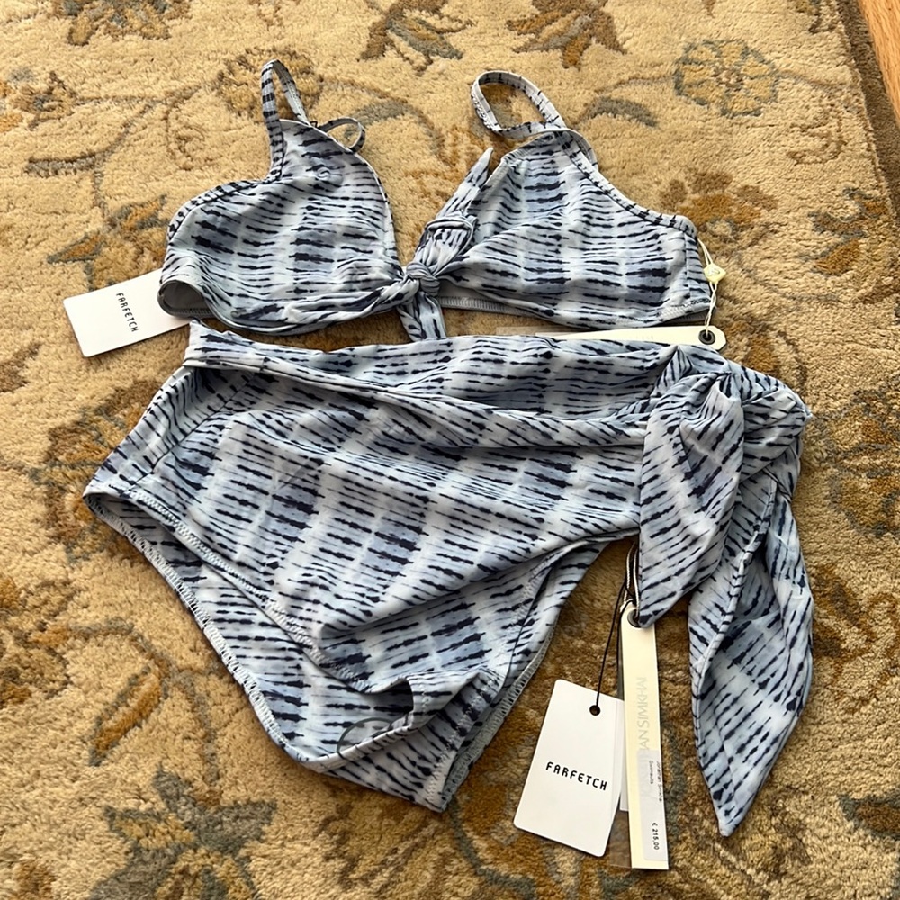 Jonathan Simkhai blue bikini! NWT! Never worn!